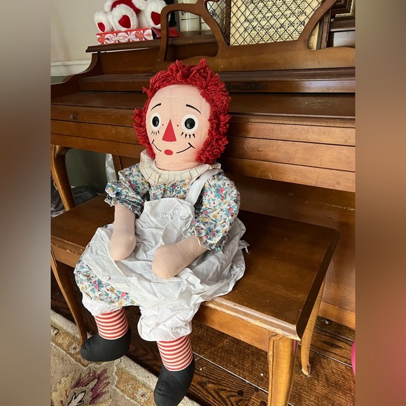 🎊 HP Rare Vintage 1960’s Knickerbocker Raggedy - Picture 4 of 7